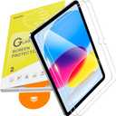 SPARIN Screen Protector for iPad A16 11 inch 11th/10th Generation 10.9 Inch (2025/2022), Tempered Glass with Auto Application Tray for iPad 11/10 Gen, Easy Installation, Case Friendly, 2 Pack