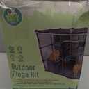 Kitty City Outdoor Catio Furniture and Play Kits for Cats, Outdoor Mega Kit
