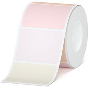 4 x HPRT Thermal Labels for T20/T260LR, 1.57" x 1.18"(40x30 mm) Waterproof Sticker Paper, Color Thermal Tape for HPRT T260LR Label Maker, 200 Labels/Roll