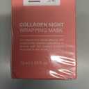 Lalena Yuri Collagen Night Wrapping Mask,Yuri Collagen Mask,Overnight Peel Off Face Mask For Glass Skin, Deep Hydration & Smooth Skin, Even Tone & Oil Control, For All Skin Types