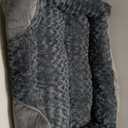 INVENHO Large Dog Bed for Large Medium Small Dogs, Rectangle Washable Orthopedic Dog Bed, Soft Calming Sleeping Puppy Bed Durable Pet Cuddler with Anti-Slip Bottom L(30"x24"x9") (Grey)