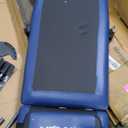 INNOVA HEALTH AND FITNESS ITM4800 Advanced Heat and Massage Inversion Table,Black/ Blue / Gray