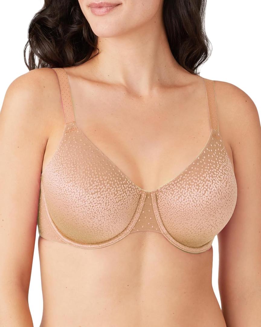 Wacoal Women's Back Appeal Underwire Bra (34D, Praline)