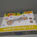 UTEX 3 in 1 Pop Up Play Tent with Tunnel, Ball Pit for Kids, Boys, Girls, Babies and Toddlers, Indoor/Outdoor Playhouse