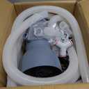 KimFilter Pro Series 1000 GPH Above Ground Pool Filter Pump, Powerful Pool Cartridge Filter Pump, Water Circulation and Filtration System - Improved Water Clarity, Pools Pumps Above Ground-Navy Blue
