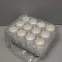 Plastic Cupcake Containers 12 Count (20 Sets), Stackable Cupcake Boxes Holders with Tall Dome Lid, Disposable Cupcake Carrier Trays Include 240 Cupcake Liners