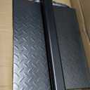 QWORK Foldable 600LB Weight Computing Postal Scale, Floor Platform Digital Scale, Accurate Warehouse Large Shipping Mailing LB/KG Calculator