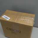 8.58" Square Ceramic Divided Plates - 4 Pack, Portion Control Plate for Rational Eating, White Dinner Plates, 3 Compartment Dinner Diet Plates for Kids Adults, Microwave, Dishwasher Safe