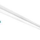FAITHSAIL Linkable 8FT LED Shop Light, 110W, 12000 LM [Eqv.350W Fluorescent] 5000K, 8 Foot LED Fixture for Garage, Warehouse, Energy Saving Upto 2500KW*5/Y(5Hrs/Day)-Hang & Flush Mount, White, 1 Pack