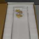 FFK Bathroom Organizer Countertop 2-Tier StorageBathroom Counter Organizer Acrylic Standing Holder Cosmetic Storage Perfume Shelf for Bathroom Bedroom Dressing Table1