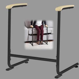 Large Sized Couch Chair Stand Assist for Seniors, Standing aid & Support Device with Handles, Chair Lift Assist Device for Elderly Mobility & Daily Living Stand to Sit(250LBs Loading, 29.0W*26.6" H) (Black)
