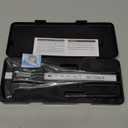 Electronic Digital Caliper, 1.5V Stainless Steel Micro Electronic Digital Display Triple Use Ruler Thickness Measuring Caliper 0~25mm Measuring Range, 0.03mm Accuracy