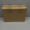 2 Pack Hanging File Box 14.5 x 6 x 10.8 Inch Paper Rope Decorative Filing Basket Woven Document Organizer Folder Box with Handle Collapsible Letter Size Filing for Office Home Storage Decor