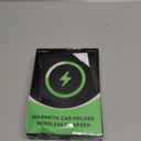 Coolpow for Magsafe Car Mount Charger100% Stable15W Magsafe Car Charger Magnetic Phone Holders for Your Car Accessories for Women Men car Phone Holder Wireless Car Charger for iPhone (Carbon Fiber)