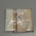Corinthia Classic Beige Polyester Fabric Cream Printed Elegant Farmhouse Shower Curtains,Contemporary Ivory Decorative Waterproof Modern Cloth Tan Bathroom Curtains,72" W x 72" L