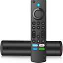 Replacement Firestick Remote for All Fire Series TVs Stick (2nd/3rd Gen)/4K/Lite, Insignia TV Remote Compatible with Stick 4K Max/Omni/QLED Series & TVs Cube with Voice Control, for Smart TV 3rd Gen