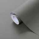 Heroad Peel and Stick Wallpaper Matte Light Gray Contact Paper for New Environmentally Friendly Materials Thickening Upgrade Increase Stomata Wallpaper for Countertops Bathroom Kitchen 17.7" x 393"