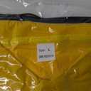 Mens Polo Shirts 2 Pack Breathable Short Sleeve Golf Shirt Casual Button Down Shirt Lightweight Collared Waffle Shirts (Large, Black+yellow)