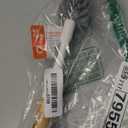 Full Circle Clean Reach - Bamboo Long Handle Bottle & Mug Brush with Replaceable Head, for Deep Cleaning Water Bottles, Baby Bottles, Glasses, and Tumblers, White