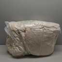 Zzlpp Beige Queen Comforter Set 7 Pieces, Seersucker Bed in a Bag for Bedroom, All Season Bedding Sets with 1 Comforter, 2 Pillow Shams, 2 Pillowcases, 1 Flat Sheet, 1 Fitted Sheet