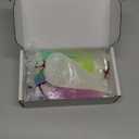 Decoden Cream Fake Whipped Cream Glue Kit, Fake Icing Whipped Clay Decoden Cream Kit (Glitter Set) (6 bags)