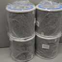 4 Packs HP102 True HEPA Replacement Filter Compatible with Shark Air Cleaner Purifier HP100, HP102 and 3-in-1 Models HC450, HC451, HC452, HC455, Compares to Part # HE1FKBAS and HE1FKPET