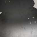 YYLDPBD TV Tray Table 360° Swivel Adjustable Height C Table End Table for Small Spaces, Couch Tables C Shaped Side Tables for Living Room, Bedroom, Sofa Tray Table for Eating(Black)