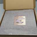 potricher Linen Hardcover Photo Album 4x6 600 Photos Large Capacity for Family Wedding Anniversary Baby Vacation (Gray, 600 Pockets)