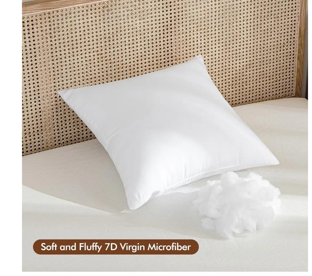 MIULEE 22x22 Inch Throw Pillow Insert Premium Throw Pillow Polyester Microfiber Stuffer Pillow for Sofa Bed Couch
