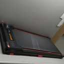 Walking Pad Treadmill, Anylife Incline Walking Pads Under Desk 330lb Capacity, 2.5HP Portable Treadmills for Home, Compact Treadmill Small Running Pad with LED Display, Remote Control (Black)