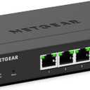 NETGEAR 5-Port 2.5G Multi-Gigabit Ethernet Easy Smart Managed Essentials Network Switch (MS305E) - with 5 x 2.5Gbps Ports, Desktop or Wall Mount, Metal Case