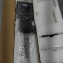 28.3 Inch Battery Operated Wall Sconces 3000K Warm White LED Wall Lights Remote Control Dimmable Set of Two 350Rotate Wireless Lamps Home Decor for Living Room Hallway Bedroom, Black 2 Pack