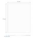 KAITELA Clear Acrylic Sheet 12" x 16" x 1/4" Thick (6mm) Cast Plexiglass Board for Craft Projects, Signage, Laser Cutting, Engraving, Home Decor, Pack of 2