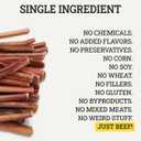 Supreme 12-inch Thick Bully Sticks by Sancho and Lolas (5 Pack) All-Natural, Long-Lasting Dog Chew Treats - Free-Range, Grass-Fed Beef - Low Odor