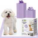 CROCI 22x22in Puppy Pads with Adhesive Tabs, Dog Pee Pads Absorbs Up to 3 Cups Potty Training, Disposable (50 Counts)