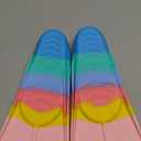 Kids Swim Fins,Short Kids Fins Youth Swimming Flippers for Lap Swimming Training for Children Girls Boys Beginners Size S