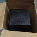 Bed Risers 2 inch, 3 inch, 4 inch, 6 inch or 8 inch Heavy Duty Furniture Risers, Up to 6000 Lbs L Shaped Design Bed Lifts Blocks for Couch Desk Sofa Table (Black, 6 Inch 4 Pack)