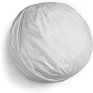 Big Joe Fuf 5Ft Oversized Foam Bean Bag Chair for Kids, Teens, Adults, Fog Lenox, Durable Woven Polyester, 5 foot Large Reading and Gaming Seat