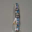 ADOGGYGO Christmas Dog Collar, Deer Santa Xmas Pet Collars Adjustable Soft Blue Christmas Collars for Small Medium Large Dogs (Large)