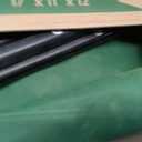 Amazon Basics Cooling Breathable Elevated Dog Bed with Metal Frame for Large Dogs, 51" x 31" x 8", Green, Easy to Assemble