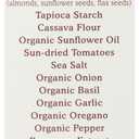 Simple Mills Almond Flour Crackers, Sundried Tomato & Basil, Gluten Free, Flax Seed, Sunflower Seeds, Corn Free, Good for Snacks, Made with whole foods, (Packaging May Vary), 4.25 Ounce