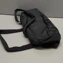 Lightweight Dog Purse Carrier for Small Dogs Under 15 lbs, Puffy Quilted Pet Carrier Tote for Puppies with Safety Leash Clip, Women's Hands-Free Dog Carrier Bag for Travel/Shopping (Black)