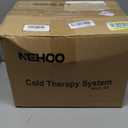 Cold Therapy System, Programable Timer, Wireless Remote, Double Walled Bucket, Post-Surgery Pain Reliever, Ice Therapy Machine for Knee After Surgery