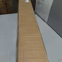 LazBlinds Cordless Bamboo Roman Shades, 33.5x64, Highfield Teak