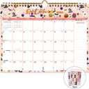 2 x Lbylyhxc 2026 Calendar - Includes January 2026 to June 2027 -18 Monthly Wall Calendar 2026, 11 x 8.5 Inches.Thick Paper with Julian Dates and Block for New Year and Christmas Presents (Wall Calendar 2026-2027 Seasons)