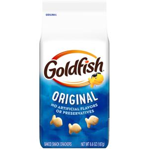 Goldfish Original Crackers, 6.6 Oz Bag (6.6 Ounce (Pack of 1)), Best By 09/21/2025