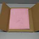 sancua 60 Inch Round Tablecloth (Fits 20-48 Inch Tables), Water Resistant Spill Proof Washable Polyester Table Cloth Decorative Fabric Table Cover for Dining, Buffet Parties and Camping, Pink