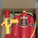 Firefighter Water Gun Backpack, Water Blaster Tank with Hose Sprayer for Outdoor Games, Pool Parties, Beach Fun, and Summer Activities