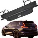 kaungka Protective Cargo Cover Compatible for 2023 2024 Honda CRV (Include Hybrid) Durable Black Rear Trunk Shield Retractable(Updated Version:There is No Gap Between The Back Seats and The Cover)