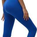 LOVESOFT Women's Strappy Backless Seamless Leotards Yoga Jumpsuit - Tummy Control Sleeveless Romper with Adjustable Straps (L)